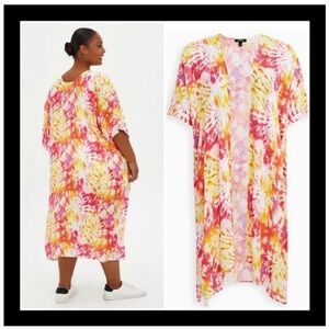 TORRID Tie Dye Kimono Top